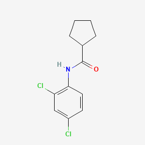 molecular formula C12H13Cl2NO B1637074 N-(2,4-dichlorophenyl)cyclopentanecarboxamide 