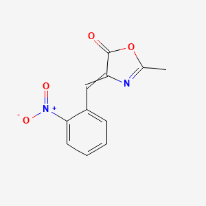 molecular formula C11H8N2O4 B1637211 (Z)-2-Methyl-4-(2-nitrobenzylidene)oxazol-5(4H)-one 