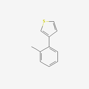 3-(2-Methylphenyl)thiophene