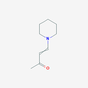 molecular formula C9H15NO B1637261 4-Piperidin-1-ylbut-3-en-2-one 