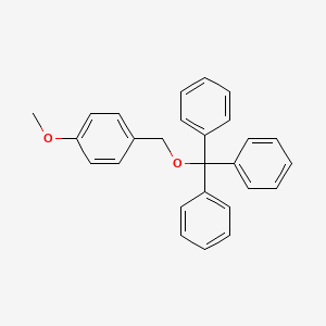 molecular formula C27H24O2 B1637264 p-Methoxybenzyl trityl ether 