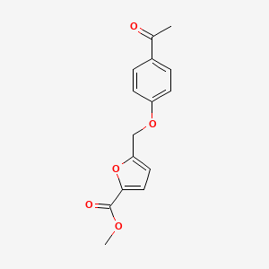 Methyl 5-[(4-acetylphenoxy)methyl]furan-2-carboxylate