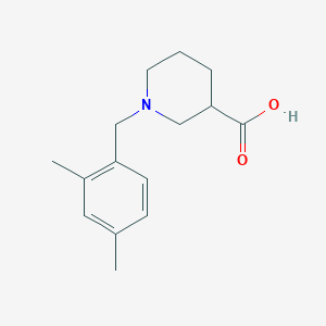 1-[(2,4-dimethylphenyl)methyl]piperidine-3-carboxylic Acid