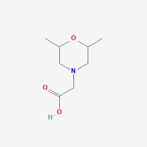 (2,6-Dimethylmorpholin-4-yl)acetic acid