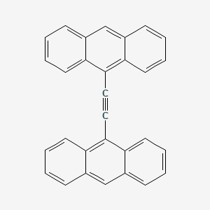 molecular formula C30H18 B1637322 1,2-Di(anthracen-9-yl)ethyne 