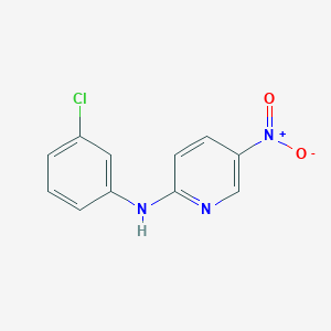 (3-Chloro-phenyl)-(5-nitro-pyridin-2-yl)-amine