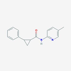 N-(5-methylpyridin-2-yl)-2-phenylcyclopropane-1-carboxamide