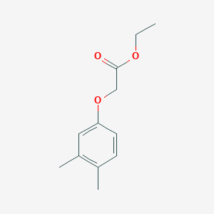 molecular formula C12H16O3 B1637356 Ethyl 2-(3,4-dimethylphenoxy)acetate 