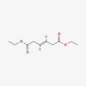 molecular formula C10H16O4 B1637380 Diethyl trans-3-Hexenedioate CAS No. 25432-03-5