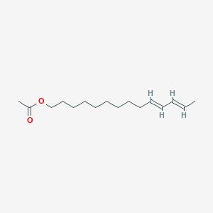 molecular formula C16H28O2 B1637408 10E,12E-Tetradecadienyl acetate 