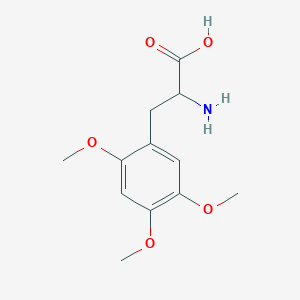 molecular formula C12H17NO5 B1637442 2-amino-3-(2,4,5-trimethoxyphenyl)propanoic Acid CAS No. 23358-63-6