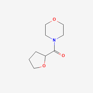 molecular formula C9H15NO3 B1637456 Morpholin-4-yl(oxolan-2-yl)methanone 