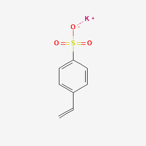 molecular formula C8H7KO3S B1637515 Potassium p-vinylbenzenesulphonate CAS No. 4551-90-0