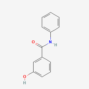 molecular formula C13H11NO2 B1637533 3-hydroxy-N-phenylbenzamide CAS No. 27559-45-1