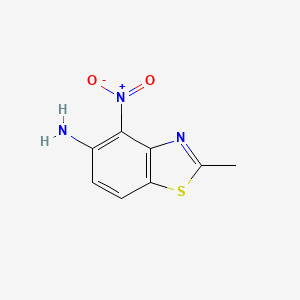 2-Methyl-4-nitrobenzo[d]thiazol-5-amine