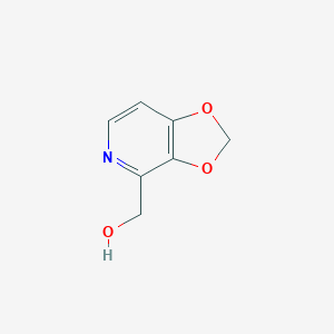 molecular formula C7H7NO3 B163759 1,3-二氧杂环[4,5-C]吡啶-4-甲醇 CAS No. 139645-23-1