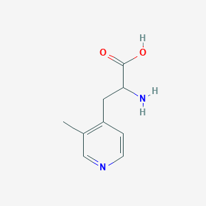 molecular formula C9H12N2O2 B1637631 2-amino-3-(3-methylpyridin-4-yl)propanoic Acid 
