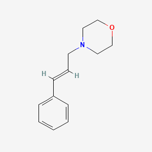 molecular formula C13H17NO B1637677 4-[(2E)-3-phenylprop-2-en-1-yl]morpholine 