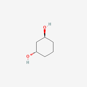 molecular formula C6H12O2 B1637701 1,3-Cyclohexanediol, trans- 