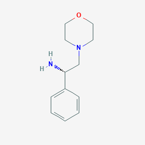 (1S)-2-morpholin-4-yl-1-phenylethanamine