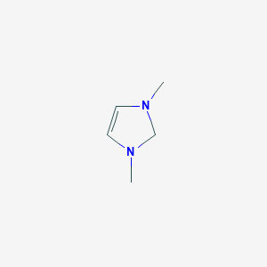 molecular formula C5H10N2 B1637784 1H-Imidazole, 2,3-dihydro-1,3-dimethyl- CAS No. 118450-60-5