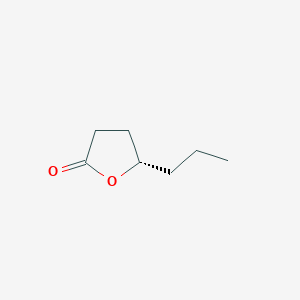 molecular formula C7H12O2 B1637790 (5S)-5-propyloxolan-2-one 