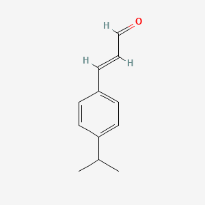 molecular formula C12H14O B1637794 4-Isopropylcinnamaldehyde CAS No. 6975-24-2
