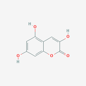2H-1-Benzopyran-2-one, 3,5,7-trihydroxy-