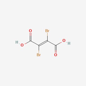 molecular formula C4H2Br2O4 B1637808 2,3-Dibromobutenedioic acid CAS No. 149230-81-9