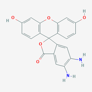 molecular formula C20H14N2O5 B163784 4,5-Diaminofluorescein CAS No. 205391-01-1