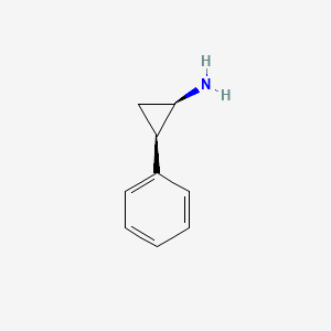 molecular formula C9H11N B1637850 顺式-2-苯基环丙胺 CAS No. 13531-35-6