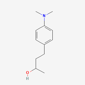 molecular formula C12H19NO B1637865 4-[4-(Dimethylamino)phenyl]butan-2-ol CAS No. 118165-23-4