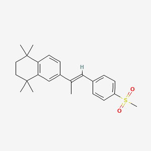 molecular formula C24H30O2S B1637876 Sumarotene CAS No. 84264-84-6
