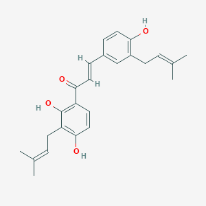 molecular formula C25H28O4 B1637903 Kanzonol C CAS No. 151135-82-9