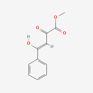 molecular formula C11H10O4 B1637917 methyl (2Z)-2-hydroxy-4-oxo-4-phenylbut-2-enoate CAS No. 41167-58-2