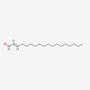 molecular formula C18H34O B1637919 2-十八烯醛 CAS No. 56554-96-2