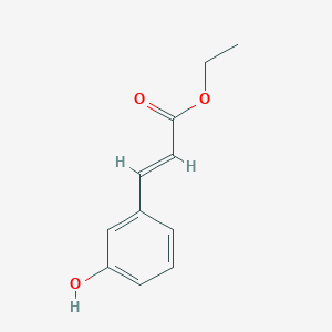 molecular formula C11H12O3 B1637948 3-(3-Hydroxy-phenyl)-acrylic acid ethyl ester CAS No. 3943-96-2