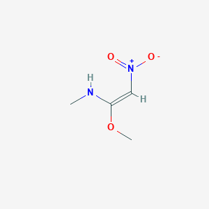 1-methoxy-N-methyl-2-nitroethenamine