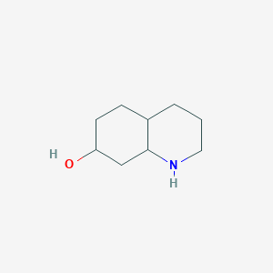 molecular formula C9H17NO B1637994 Decahydroquinolin-7-ol 