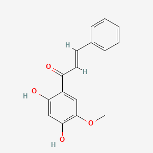 molecular formula C16H14O4 B1638033 Flemichapparin 