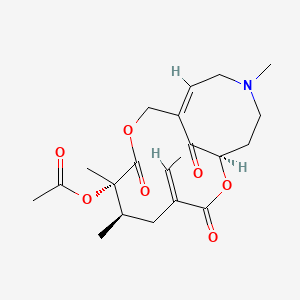 molecular formula C21H29NO7 B1638065 新利古拉啶 CAS No. 53092-44-7