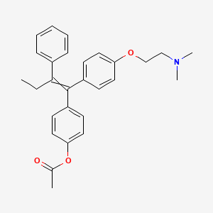 molecular formula C28H31NO3 B1638079 4-Acetoxy Tamoxifen 