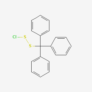 Tritylsulfanyl thiohypochlorite