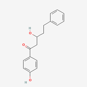 molecular formula C17H18O3 B1638094 达芙尼酮 CAS No. 54835-64-2