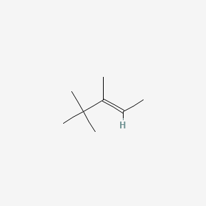molecular formula C8H16 B1638099 2-Pentene, 3,4,4-trimethyl- CAS No. 598-96-9