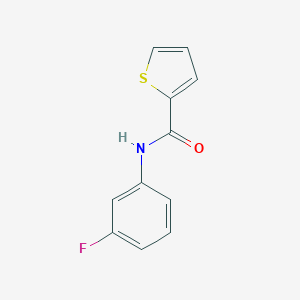 B163810 N-(3-fluorophenyl)thiophene-2-carboxamide CAS No. 136340-92-6