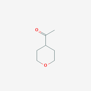 B163812 1-(Tetrahydro-2H-pyran-4-yl)ethanone CAS No. 137052-08-5