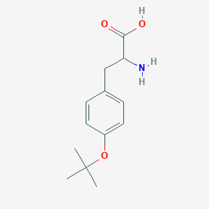 molecular formula C13H19NO3 B1638154 2-amino-3-[4-[(2-methylpropan-2-yl)oxy]phenyl]propanoic Acid 