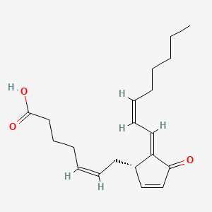 molecular formula C20H28O3 B1638167 15deoxy-delta-12,14-PGJ2 