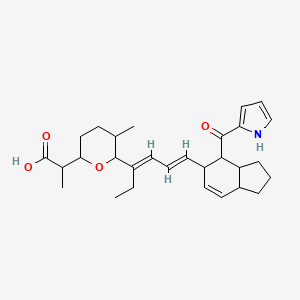 16-Deethylindanomycin